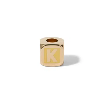 Miu Miu Enameled Metal Dice Charm In Multi