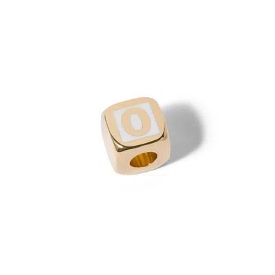 Miu Miu Enameled Metal Dice Charm In Multi
