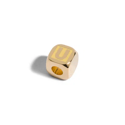 Miu Miu Enameled Metal Dice Charm In Multi