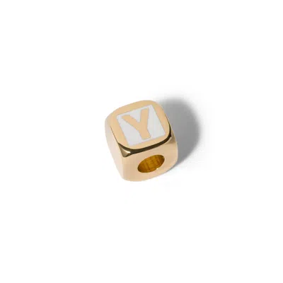 Miu Miu Enameled Metal Dice Charm In Multi