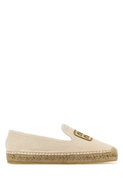 Miu Miu Espadrillas In White