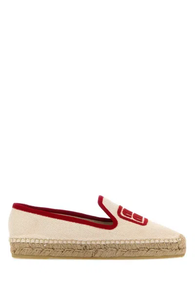 Miu Miu Espadrillas In White