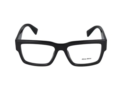 Miu Miu Eyeglasses In Black