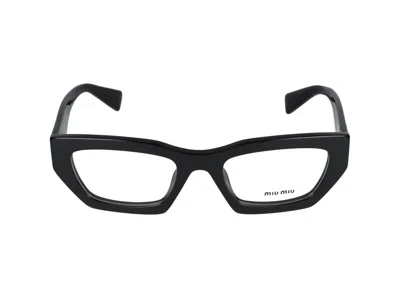 Miu Miu Eyeglasses In Black