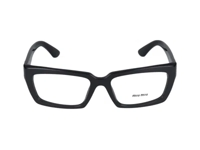 Miu Miu Eyeglasses In Black