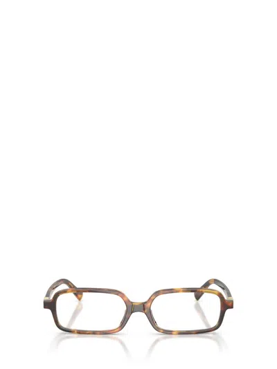 Miu Miu Eyewear Eyeglasses In Brown