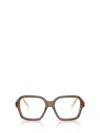Miu Miu Eyewear Eyeglasses In Brown