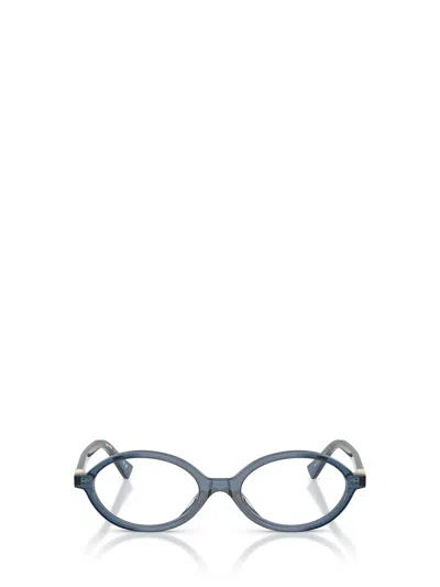 Miu Miu Eyewear Eyeglasses In Blue