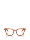 Miu Miu Eyewear Eyeglasses In Caramel Trasparent