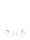 Miu Miu Eyewear Eyeglasses In Gold