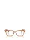 Miu Miu Eyewear Eyeglasses In Gold