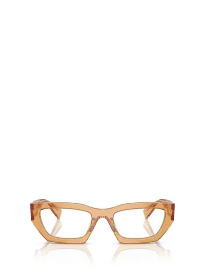 Miu Miu Eyewear Eyeglasses In Medlar Transparent