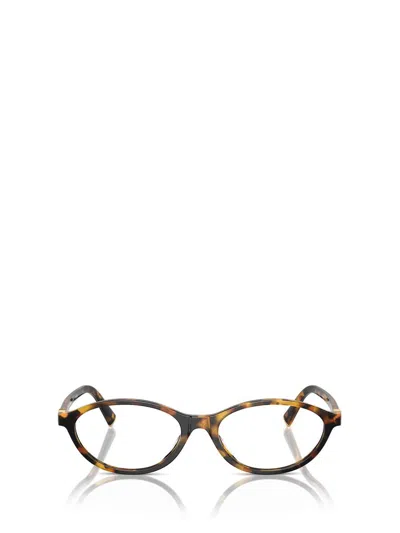 Miu Miu Eyewear In Honey Havana
