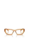 Miu Miu Eyewear Eyeglasses In Medlar Transparent