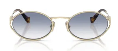 Miu Miu Eyewear Mu52ys Sunglasses In White