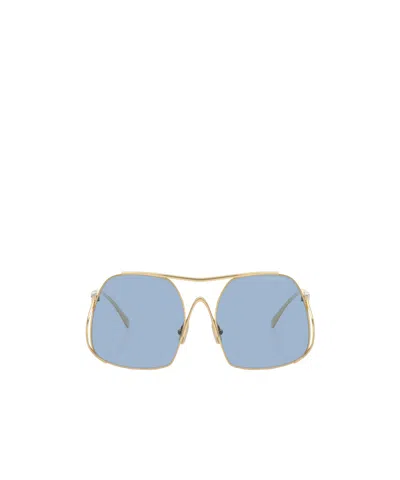 Miu Miu Eyewear Pilot Frame Full Rim Sunglasses In Brown