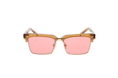 Miu Miu Runway Square Sunglasses In Pink