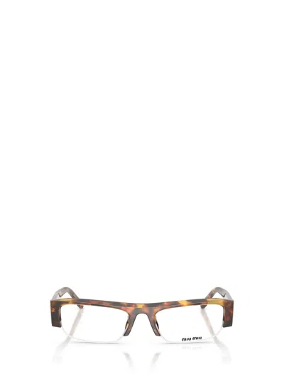 Miu Miu Eyewear Sunglasses In Brown