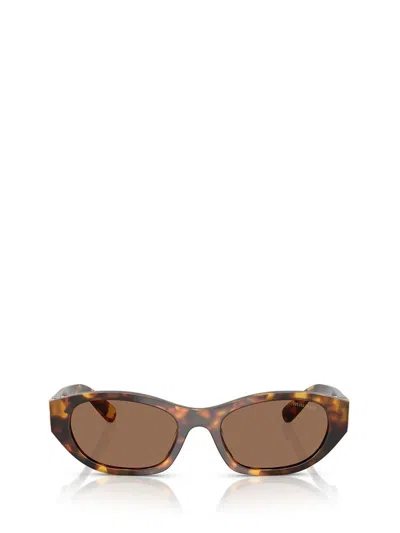 Miu Miu Eyewear Sunglasses In Brown