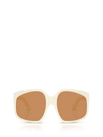 Miu Miu Mu A07sf Acetate Square Sunglasses In Neutral