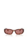Miu Miu Eyewear Sunglasses In Brown