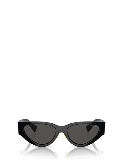 Miu Miu Womens Black Mu 03zs Cat-eye Acetate Sunglasses