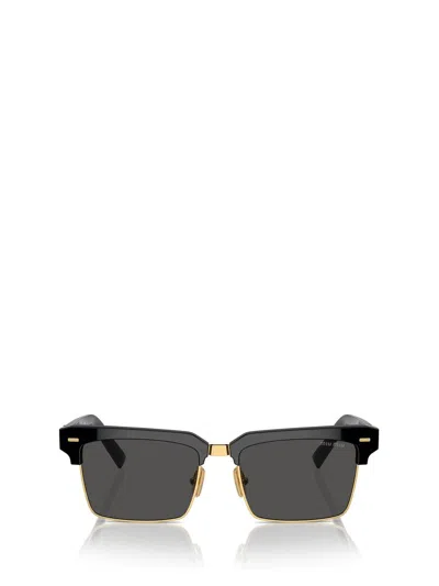 Miu Miu 54mm Square Sunglasses In Dark Grey