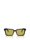 Miu Miu 55mm Rectangular Sunglasses In Black