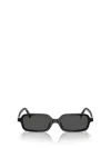 Miu Miu Mu 11zs Blk Shn Gry In Black