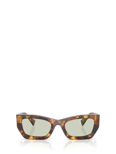 Miu Miu Eyewear Sunglasses In Brown