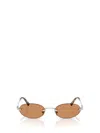 Miu Miu Woman Sunglass Mu A54s In Brown
