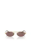Miu Miu Eyewear Sunglasses In Brown