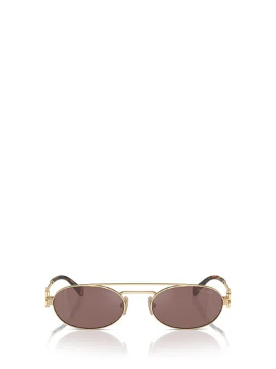 Miu Miu Eyewear Sunglasses In Brown