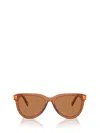 Miu Miu Eyewear Sunglasses In Brown