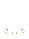 Miu Miu Eyewear Sunglasses In Gold