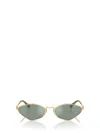 Miu Miu Geometric Frame Sunglasses In Multi