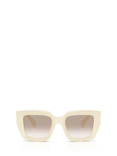 Miu Miu Eyewear Sunglasses In Neutral