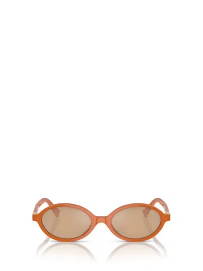 Miu Miu Eyewear Sunglasses In Turmenic Opal