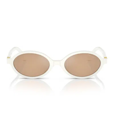 Miu Miu Eyewear Sunglasses In Neutral