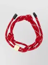 Miu Miu Fabric Bracelet With Adjustable Fit And Knot Detail