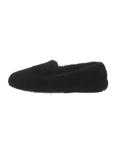 Pre-owned Miu Miu Faux Fur In Black