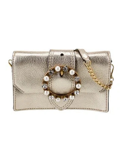 Pre-owned Miu Miu Faux Pearl Clutch
