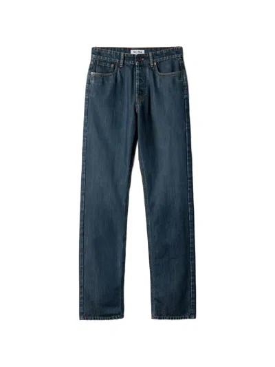 Miu Miu Five-pocket Jeans In Blue