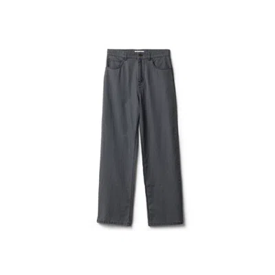 Miu Miu Five-pocket Chambray Jeans In Black