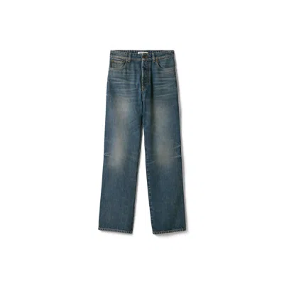 Miu Miu Five-pocket Denim Jeans In Blue
