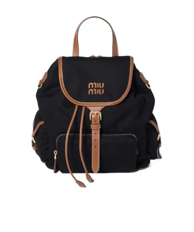 Miu Miu Flap Backpack
