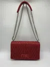 Miu Miu Flap Shoulder Bag In Brown