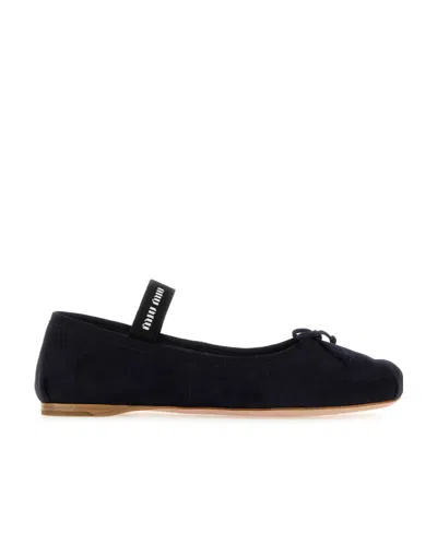MIU MIU FLAT BALLET SHOES