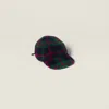 Miu Miu Fleece Baseball Cap In Multi