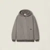 Miu Miu Fleece Hoodie Jacket In Animal Print